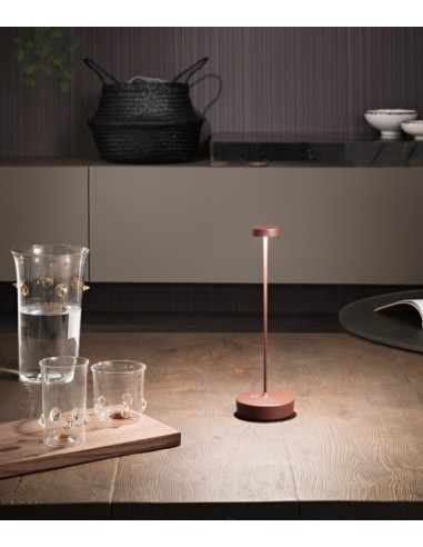 LAMPADE DA TAVOLO: vendita online SWAP LAMPADA DA TAVOLO MM.100X325 CORTEN in offerta