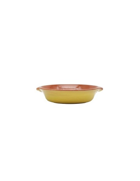 TEGAME PESCE 31 TERRACOTTA COLORATO