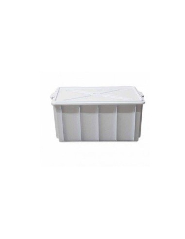 CASSETTA BOX 75X44,5X40CM BIANCO CON COPERCHIO