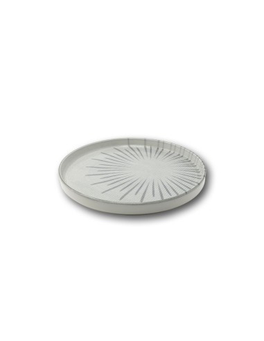 PIATTI: vendita online PIATTO PIANO NOTE OSLO NORDIC CM.28 PORCELLANA SATURNIA in offerta