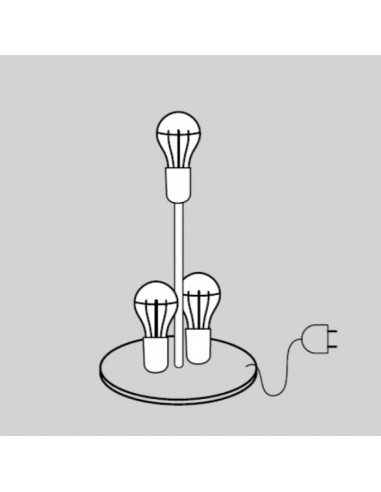 KIT LUCE ALTO PER ESTERNO LED NATURAL XL COMPATIBILE CON LAMPADE TEBE