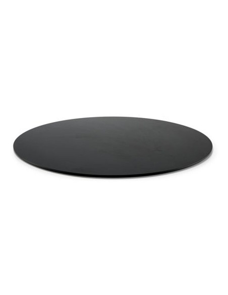 PIANI HPL: vendita online PIANO TAVOLO NERO TONDO CM.60 PLUST IN HPL H1 in offerta