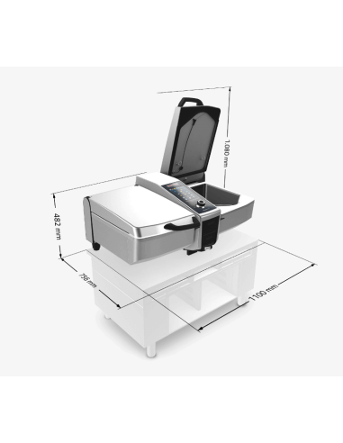 COTTURA PROFESSIONALE: vendita online SISTEMA DI COTTURA PROFESSIONALE IVARIO 2-XS 2 VASCHE 2X17 LITRI KW.14 V.400 RATIONAL i...