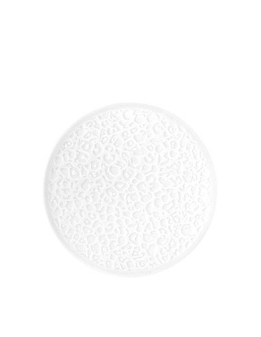 PIATTI: vendita online PIATTO PIANO NORI RILIEVO CM.16,5 SELTMANN PORCELLANA PORCELLANA BIANCO in offerta