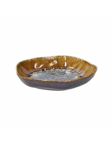 PIATTI: vendita online PIATTO COUS COUS CM.24 REEF OYSTER AMBRA/BLU TOGNANA in offerta