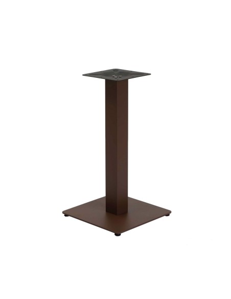 BASI TAVOLO: vendita online BASE TAVOLO JAMIE VACCHETTI 40 X 40 ALTEZZA 72 CM CORTEN IN ACCIAIO in offerta