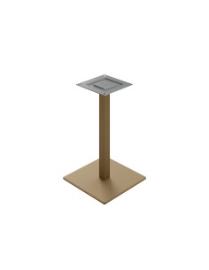 BASI TAVOLO: vendita online BASE TAVOLO SAPONETTA GOLD NITESCO IN METALLO ALTEZZA 73 CM PER INTERNO in offerta