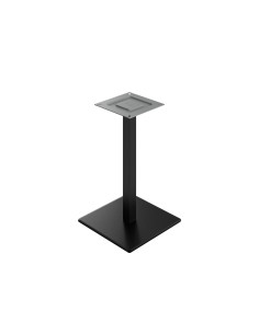 BASI TAVOLO: vendita online BASE TAVOLO SAPONETTA NERO NITESCO IN METALLO ALTEZZA 73 CM PER INTERNO in offerta