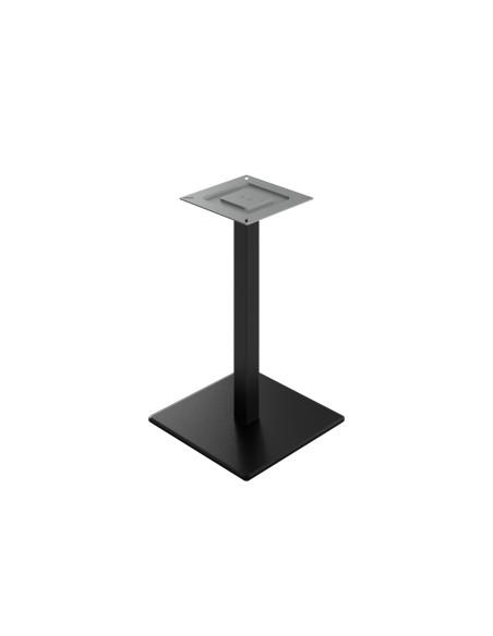 BASI TAVOLO: vendita online BASE TAVOLO SAPONETTA NERO NITESCO IN METALLO ALTEZZA 73 CM PER INTERNO in offerta