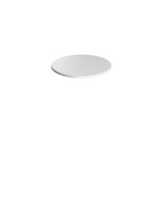 PIANI ACCIAIO: vendita online PIANO TAVOLO TONDO IN ACCIAIO Ø 60 CM BIANCO OPACO NITESCO in offerta