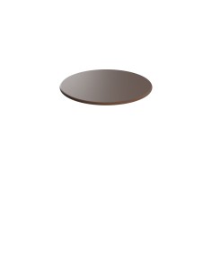 PIANI ACCIAIO: vendita online PIANO TAVOLO TONDO IN ACCIAIO Ø 70 CM RUGGINE NITESCO in offerta