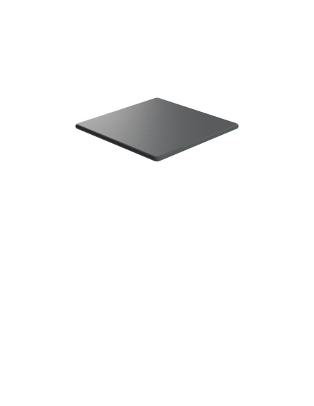 PIANI ACCIAIO: vendita online PIANO TAVOLO IN ACCIAIO 60 X 60 CM NERO NITESCO in offerta