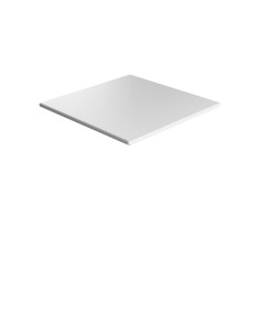 PIANI ACCIAIO: vendita online PIANO TAVOLO IN ACCIAIO 70 X 70 CM BIANCO OPACO NITESCO in offerta