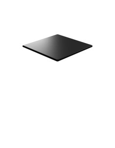PIANI ACCIAIO: vendita online PIANO TAVOLO IN ACCIAIO 70 X 70 CM NERO NITESCO in offerta