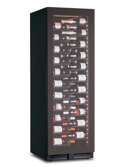 CANTINETTE VINO: vendita online CANTINA VINO PER 128 BOTTIGLIE, PORTA BATTENTE VENTILATO +2 C/+20 C LT.425 CW 180 G1TB KLIMAI...