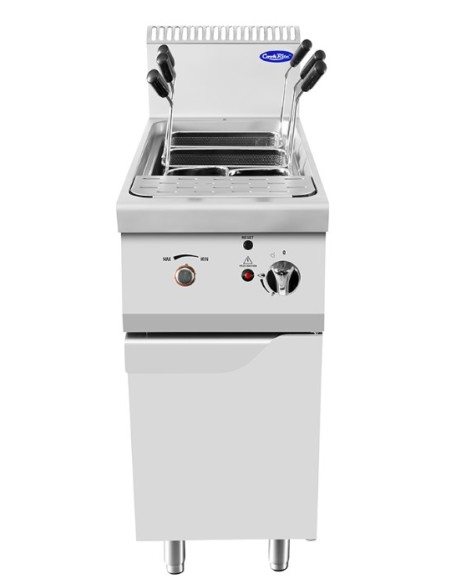 COTTURA PROFESSIONALE: vendita online CUOCIPASTA 1 VASCA GAS CON ANTA LT.35 KW.13,5 MM.400X900X1140H in offerta