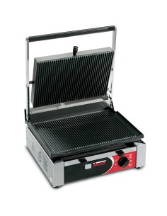 PIASTRE COTTURA: vendita online PIASTRA PANINI PROFESSIONALE CORT LR 2100W MM.380X435X235H SIRMAN in offerta 2