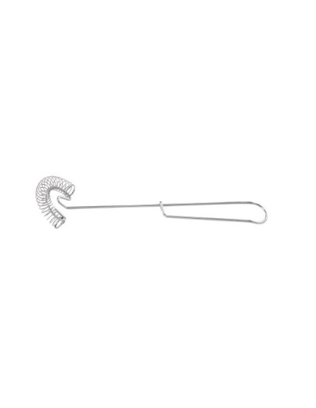 FRUSTE-PENNELLI-SPATOLE-SETACCI: vendita online FRUSTA PIATTA A SPIRALE CM.27 ACCIAIO INOX 18 /10 KAUFGUT in offerta