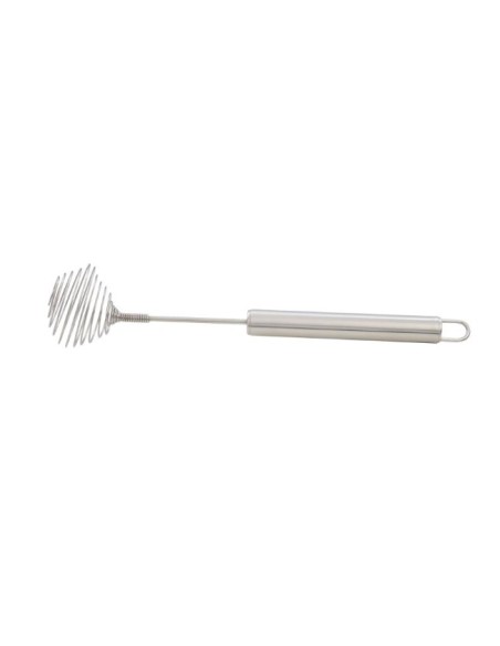 FRUSTE-PENNELLI-SPATOLE-SETACCI: vendita online FRUSTA PIATTA A SPIRALE CM.28 IN ACCIAIO INOX 18/ 10 KAUFGUT in offerta