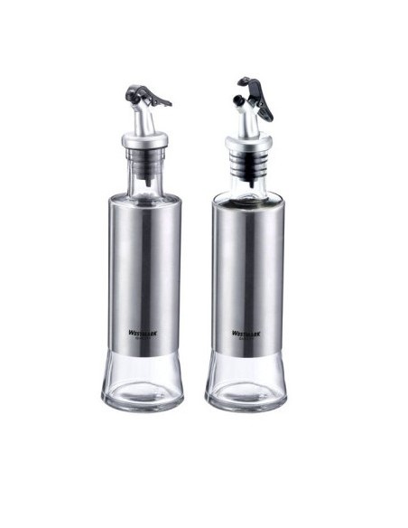 OLIERE-FORMAGGIERE: vendita online 2 OLIERE VETRO/ ACCIAO LISSABON 300ML WESTMAR in offerta
