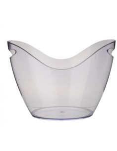 PORTAGHIACCIO-SECCHIELLI-INVINATORI: vendita online SPUMANTIERA AS TRASPARENTE LT.3 CM.27X19,5X19,5 KAUFGUT in offerta