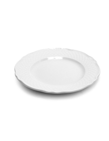 PIATTI: vendita online PIATTO FRUTTA CM.21 BIANCO MALAGA PORCELLANA SATURNIA in offerta