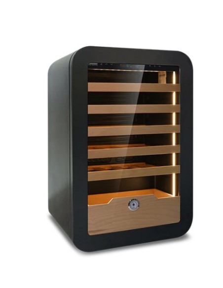 CANTINE VINO: vendita online VINARIUS 40 BLK CANTINA VINI +2 C/+20 C LT.121 MM.540X550X830H in offerta