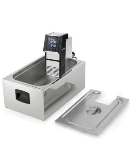 ACCESSORI: vendita online VASCA GN 2/ 1 INOX CON COPERCHIO LT. 43 PER SOFTCOOKER SIRMAN in offerta