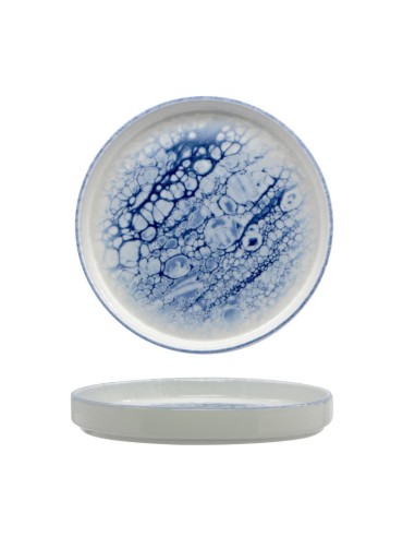BUBBLES: vendita online PIATTO PIANO CM 20 BUBBLES OSLO PORCELLANA SATURNIA in offerta