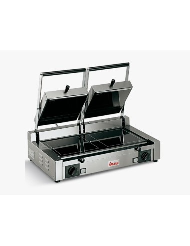 PIASTRE COTTURA: vendita online PIASTRA PANINI IN VETROCERAMICA DOPPIA 3000W PD VT LR-LR SIRMAN in offerta