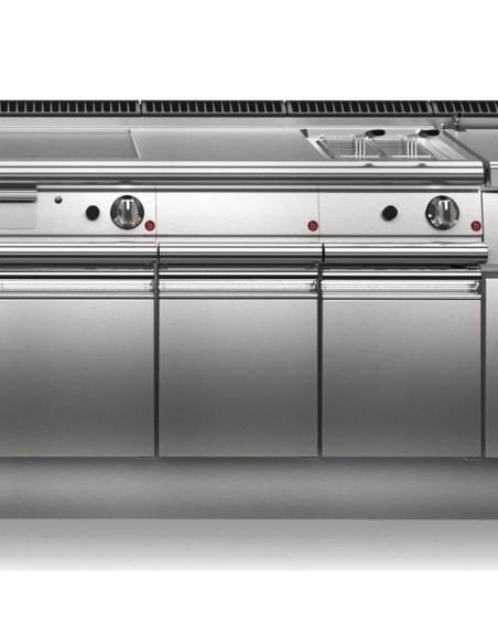 COTTURA PROFESSIONALE: vendita online QUEEN 9 Q90NEV/400 ELEMENTO NEUTRO SU VANO MM.400X900X870H in offerta