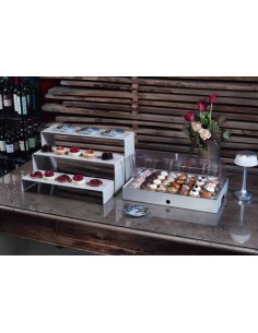 CALEIDO: vendita online ALZATA BASSABURRO CALEIDO 8,5 CM IN ACCIAIO PINTINOX in offerta 2