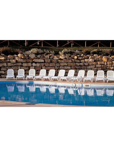 SDRAIO-LETTINI: vendita online TROPICO LETTINO 170/194,5X69X91H BIANCO in offerta