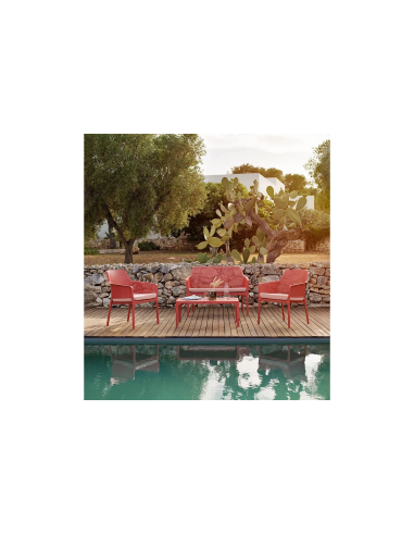 SALOTTINI: vendita online PANCHINA NET BENCH NARDI TORTORA 116 CM X 70 CM X ALTEZZA 42 CM in offerta