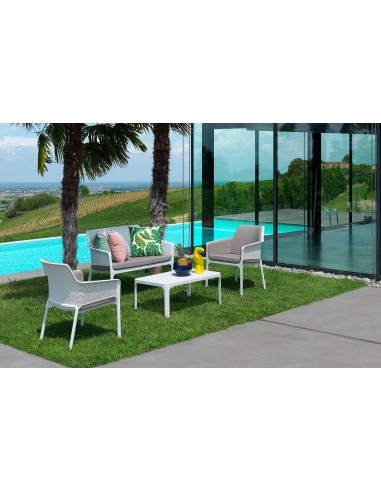 SALOTTINI: vendita online NET TAVOLINO CM.100X60 TORTORA in offerta