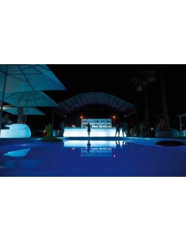 DRINK STATION-POSTAZIONI BAR: vendita online BANCONE BAR NEUTRO MODULARE BARTOLOMEO PLUST OUTDOOR CM.160X70X110H in offerta