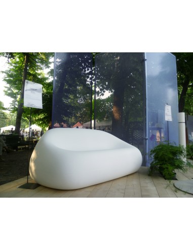 SALOTTINI: vendita online SOFA BIANCO GUMBALL PLUST INDOOR/OUTDOOR CM.165 H.39 in offerta