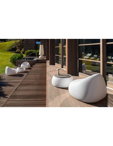 SEDIE-POLTRONE: vendita online POLTRONCINA BIANCO GUMBALL PLUST INDOOR/OUTDOOR H.39CM in offerta