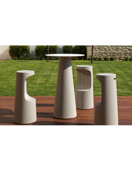BASI TAVOLO: vendita online BASE TAVOLO FURA HIGH ALTEZZA 97 CM NERO PERLA PLUST IN POLIPROPILENE in offerta