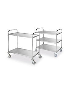 CARRELLI: vendita online CARRELLO PORTAVIVANDE 3 PIANI CM.91X59X95H INOX HENDI in offerta 2