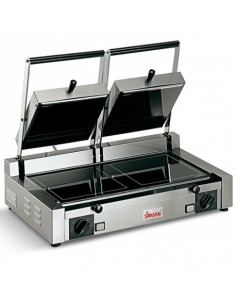 PIASTRE COTTURA: vendita online PIASTRA PANINI IN VETROCERAMICA DOPPIA 3000W PD VT LR-LR SIRMAN in offerta