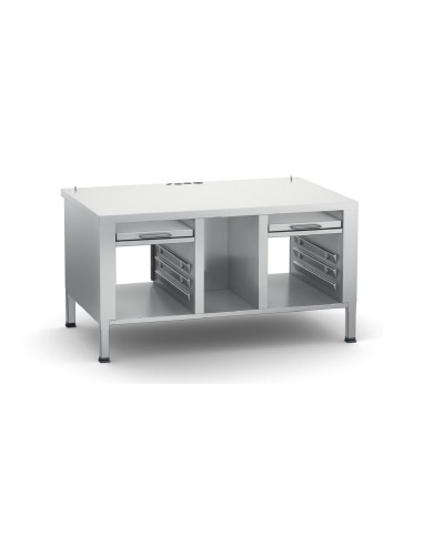 COTTURA PROFESSIONALE: vendita online IVARIO SOTTOTELAIO 2 PIANI SCORREVOLI + 6 GUIDE GASTRONORM RATIONAL in offerta
