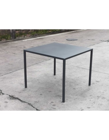 TAVOLI: vendita online TAVOLO AUTOLIVELLANTE CM 90X90 ANTRACITE NEW ELMA VACCHETTI in offerta