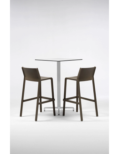 SGABELLI: vendita online TRILL STOOL SGABELLO BIANCO H.76CM in offerta