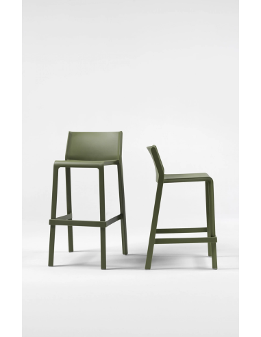 SGABELLI: vendita online TRILL STOOL SGABELLO BIANCO H.76CM in offerta