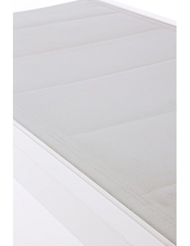 SDRAIO-LETTINI: vendita online LETTINO HILDE BIANCO CON RUOTE CLOUD CM.65X200X102 in offerta
