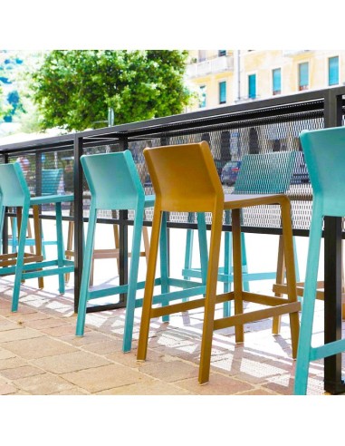 SGABELLI: vendita online TRILL STOOL SGABELLO SENAPE H.76CM in offerta