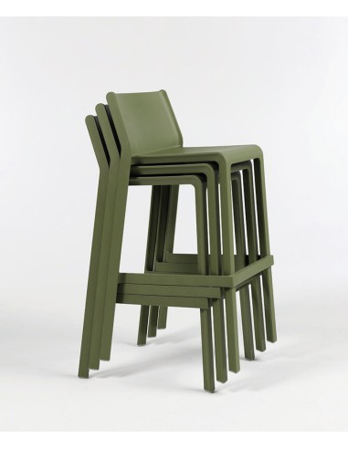SGABELLI: vendita online TRILL STOOL SGABELLO ALTO H76 AGAVE in offerta