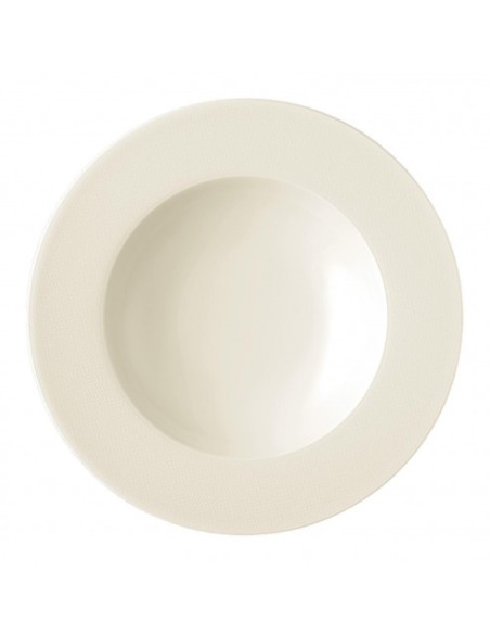 PIATTI: vendita online PIATTO FONDO DIAMANT CM.23 SELTMANN PORCELLANA CREMA in offerta