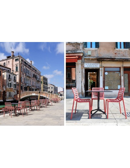 SEDIE - POLTRONE: vendita online DOGA BISTROT SEDIA BIANCO in offerta